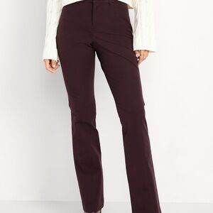 Old Navy Dark Brown Pixie Flare Pants